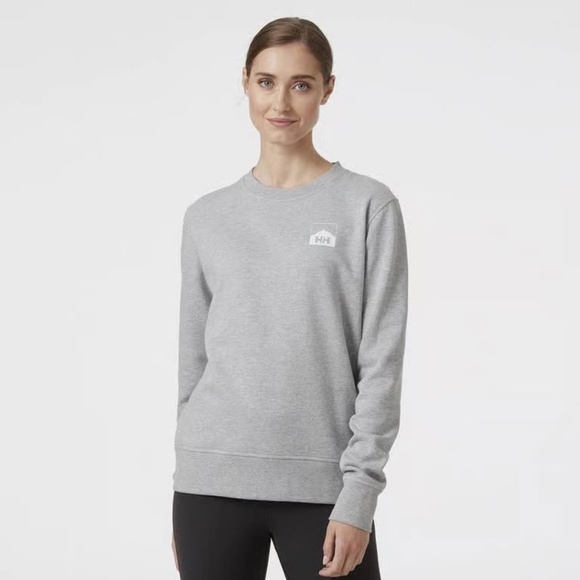 BRAND NEW women HH hh helly hansen nord grey sweatshirt size M - Picture 1 of 7